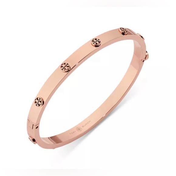 Tory Burch Jewelry - Tory Burch Thin Icon Hinge Bangle Bracelet NWOT